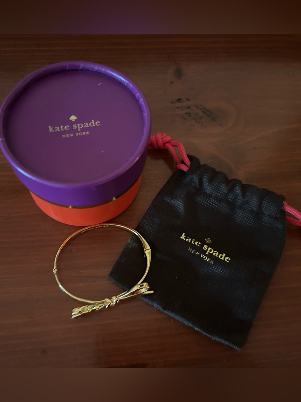 kate spade Gold Bow Bracelet